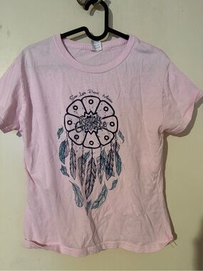 Pink Dreamcatcher Graphic Tee